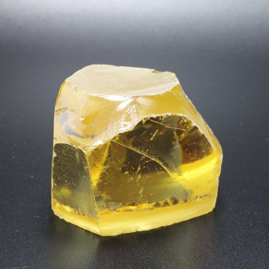 Canary Yellow Diamond Cubic Zirconia Faceting Rough for Gem Cutting - Various Sizes #BEGIN
