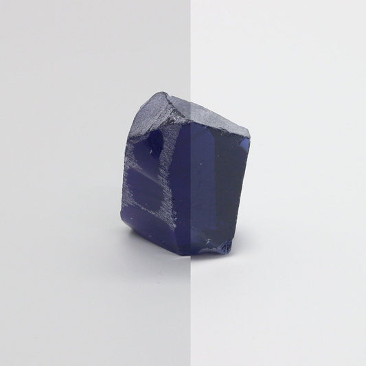 Nanosital Simulated Color Changing Lab Created Faceting Rough for Gem Cutting - #E-117 - Various Sizes : #BEGIN
