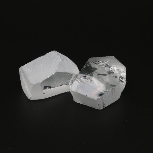 UV Reactive Nanosital #E-137 Lab Created Faceting Rough for Gem Cutting - Various Sizes : #BEGIN