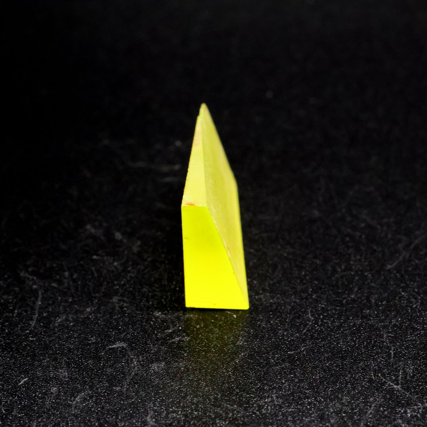 Day-Glow Yellow Gadolinium Aluminum Gallium Garnet (GAGG) Faceting Rough