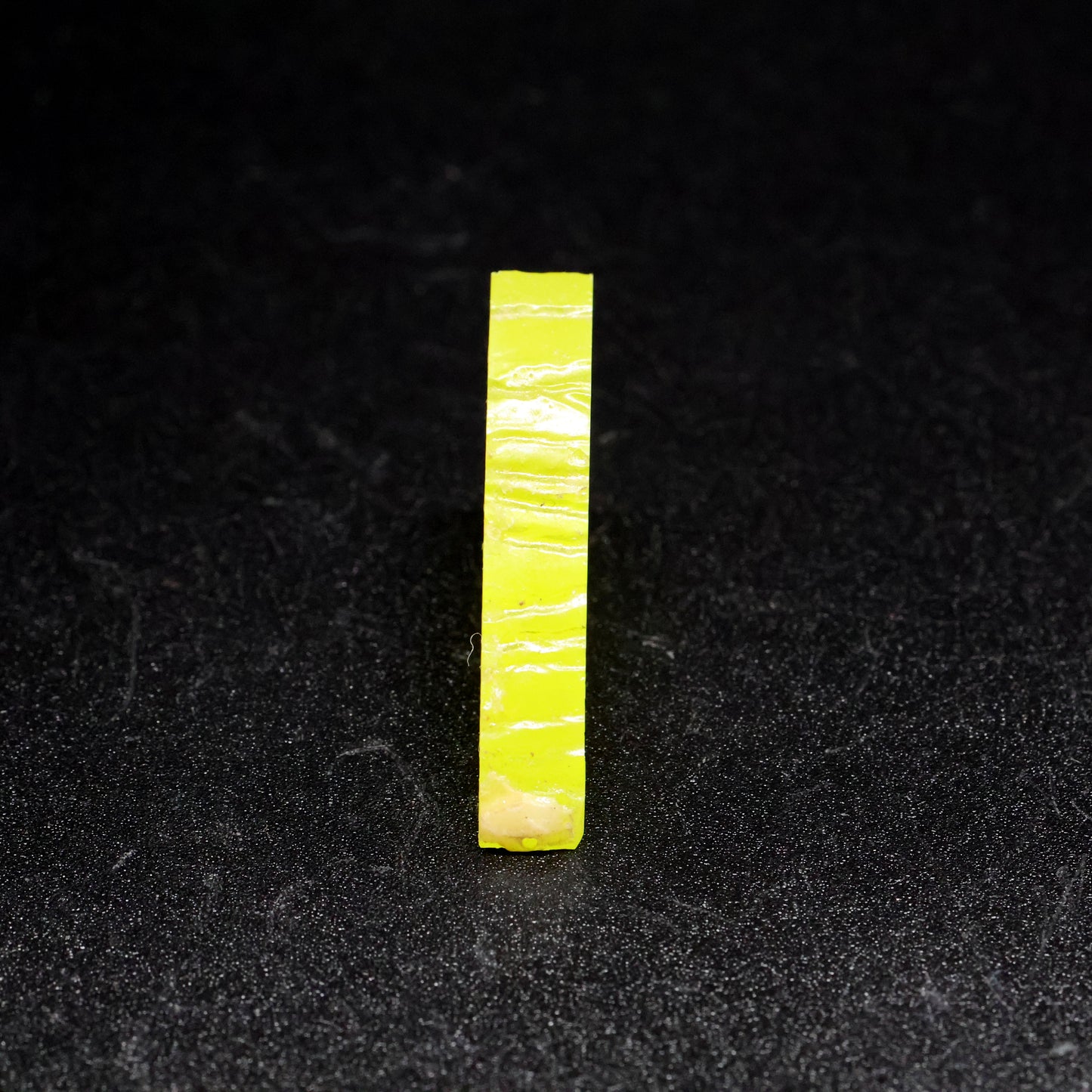 Day-Glow Yellow Gadolinium Aluminum Gallium Garnet (GAGG) Faceting Rough