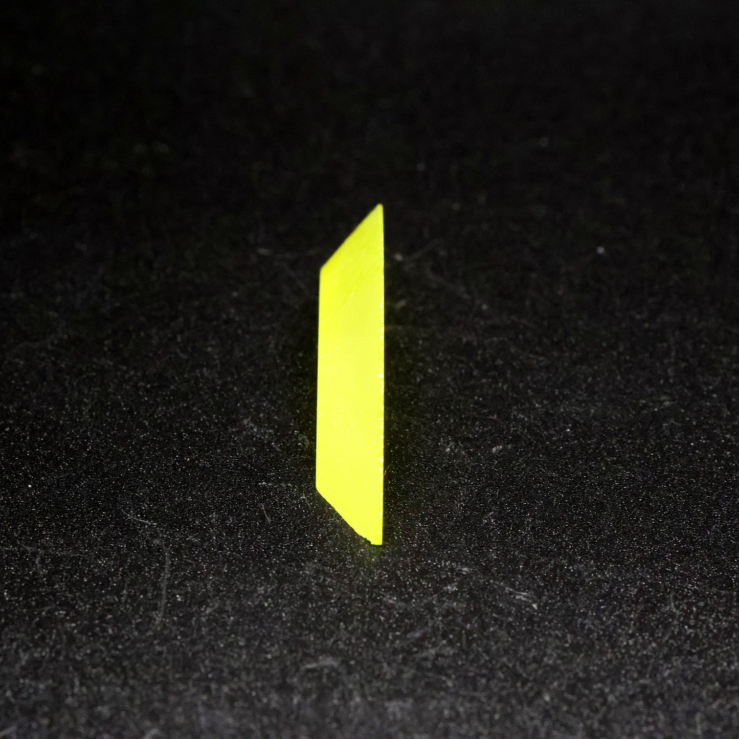 Day-Glow Yellow Gadolinium Aluminum Gallium Garnet (GAGG) Faceting Rough