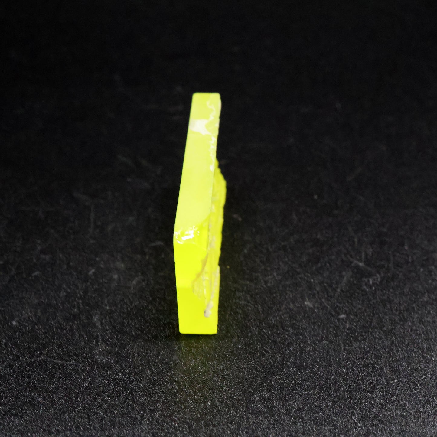Day-Glow Yellow Gadolinium Aluminum Gallium Garnet (GAGG) Faceting Rough