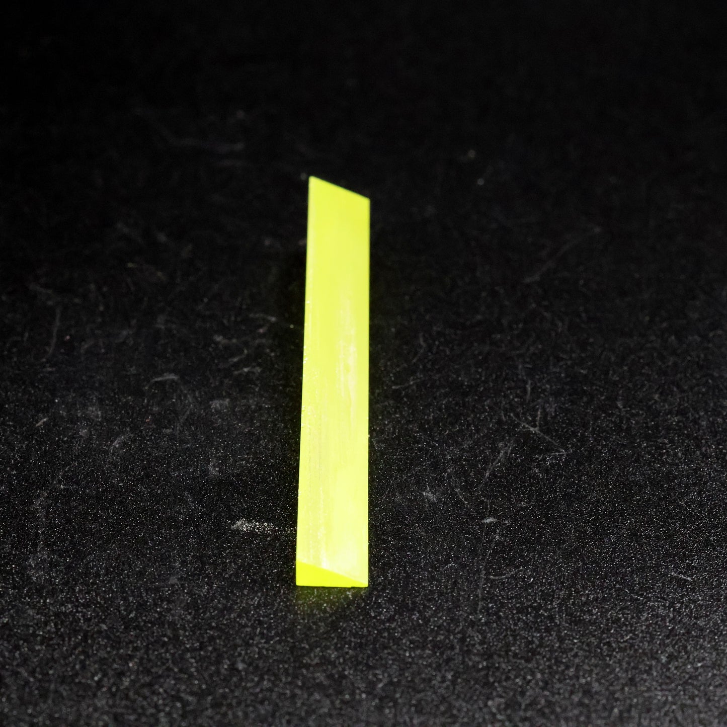 Day-Glow Yellow Gadolinium Aluminum Gallium Garnet (GAGG) Faceting Rough