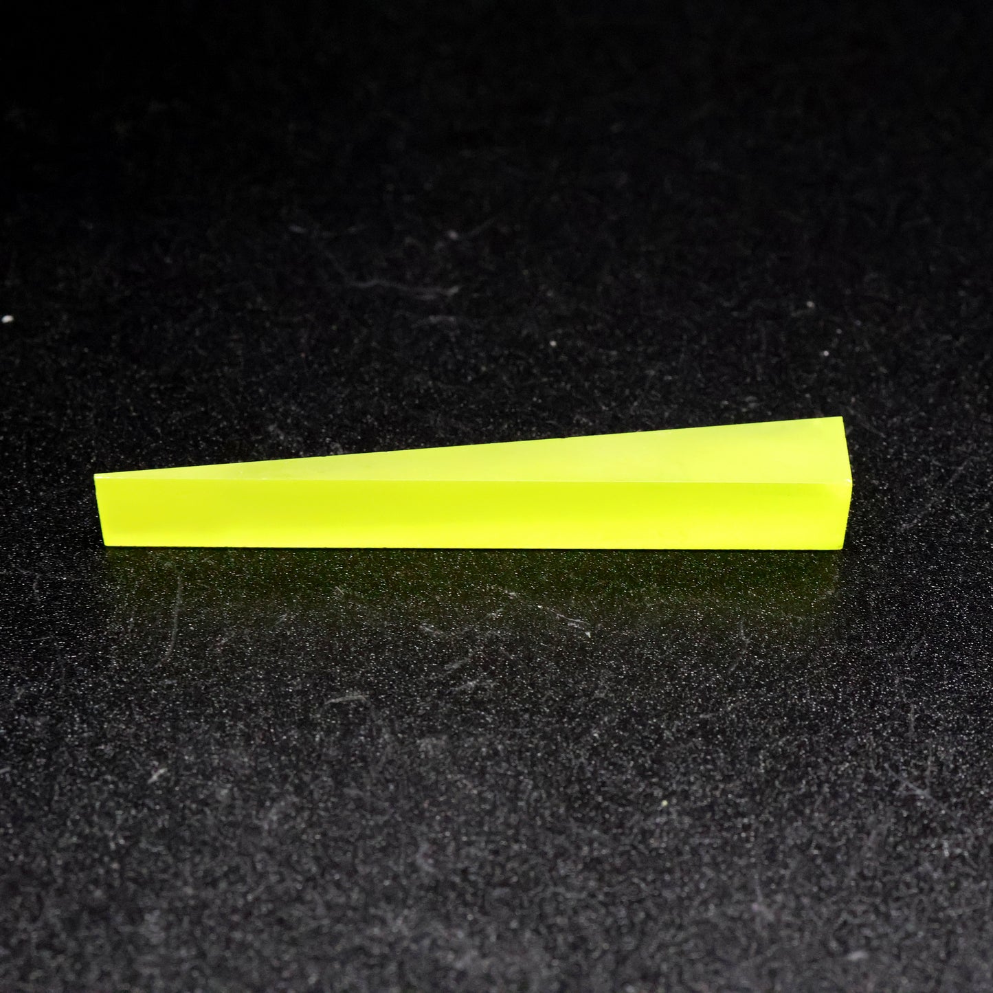 Day-Glow Yellow Gadolinium Aluminum Gallium Garnet (GAGG) Faceting Rough