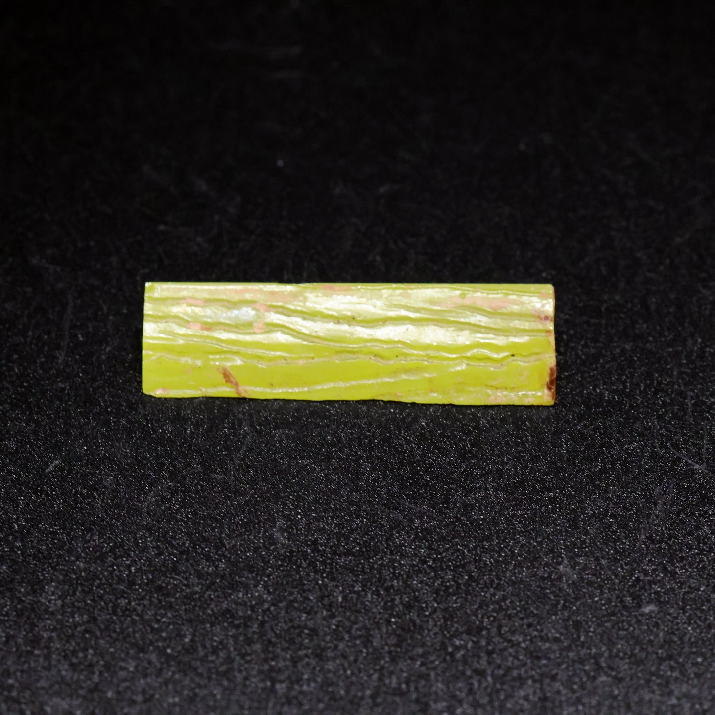 Day-Glow Yellow Gadolinium Aluminum Gallium Garnet (GAGG) Faceting Rough