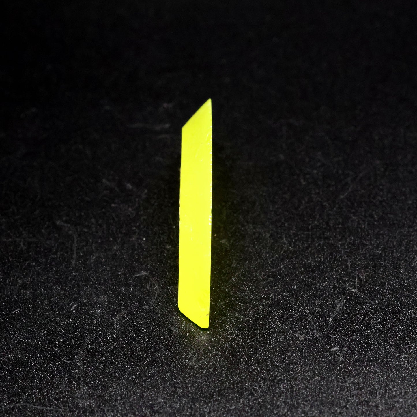 Day-Glow Yellow Gadolinium Aluminum Gallium Garnet (GAGG) Faceting Rough