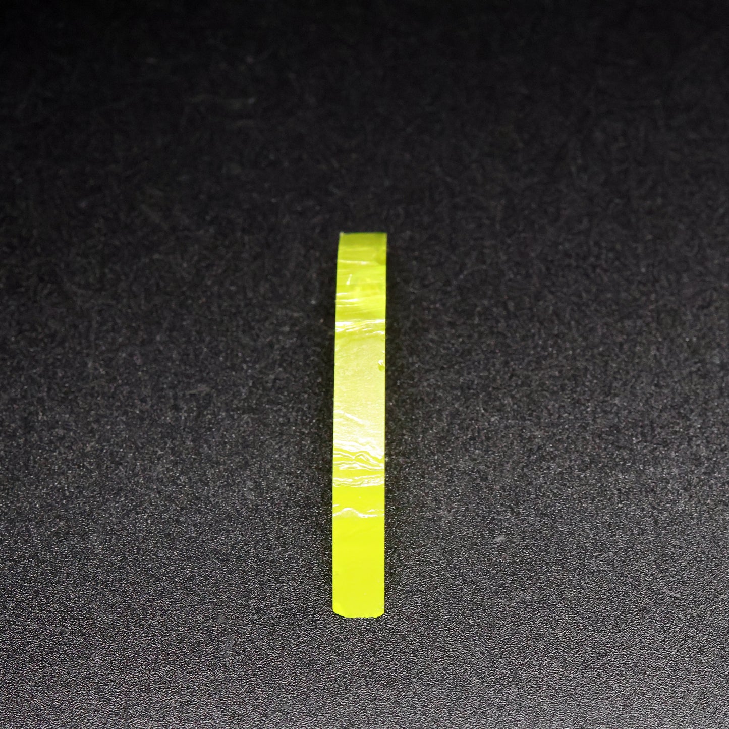 Day-Glow Yellow Gadolinium Aluminum Gallium Garnet (GAGG) Faceting Rough