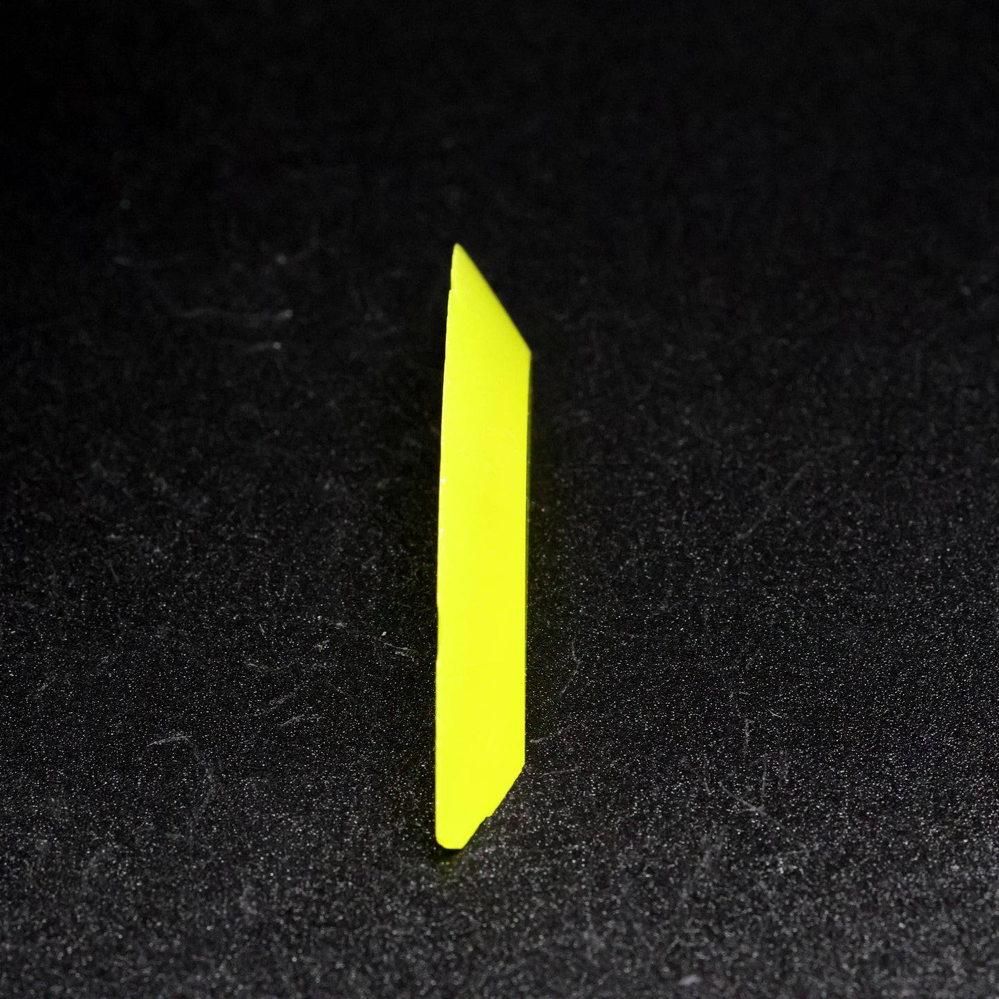 Day-Glow Yellow Gadolinium Aluminum Gallium Garnet (GAGG) Faceting Rough