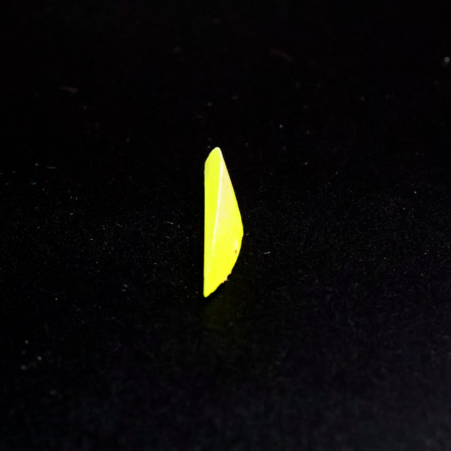 Day-Glow Yellow Gadolinium Aluminum Gallium Garnet (GAGG) Faceting Rough