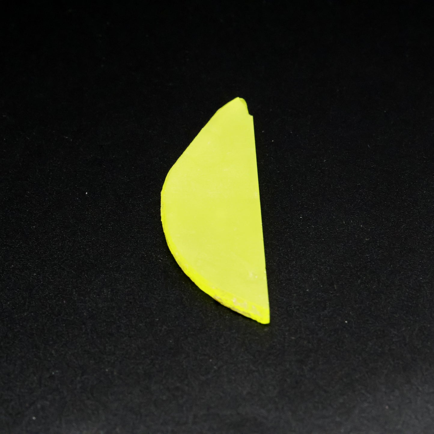 Day-Glow Yellow Gadolinium Aluminum Gallium Garnet (GAGG) Faceting Rough