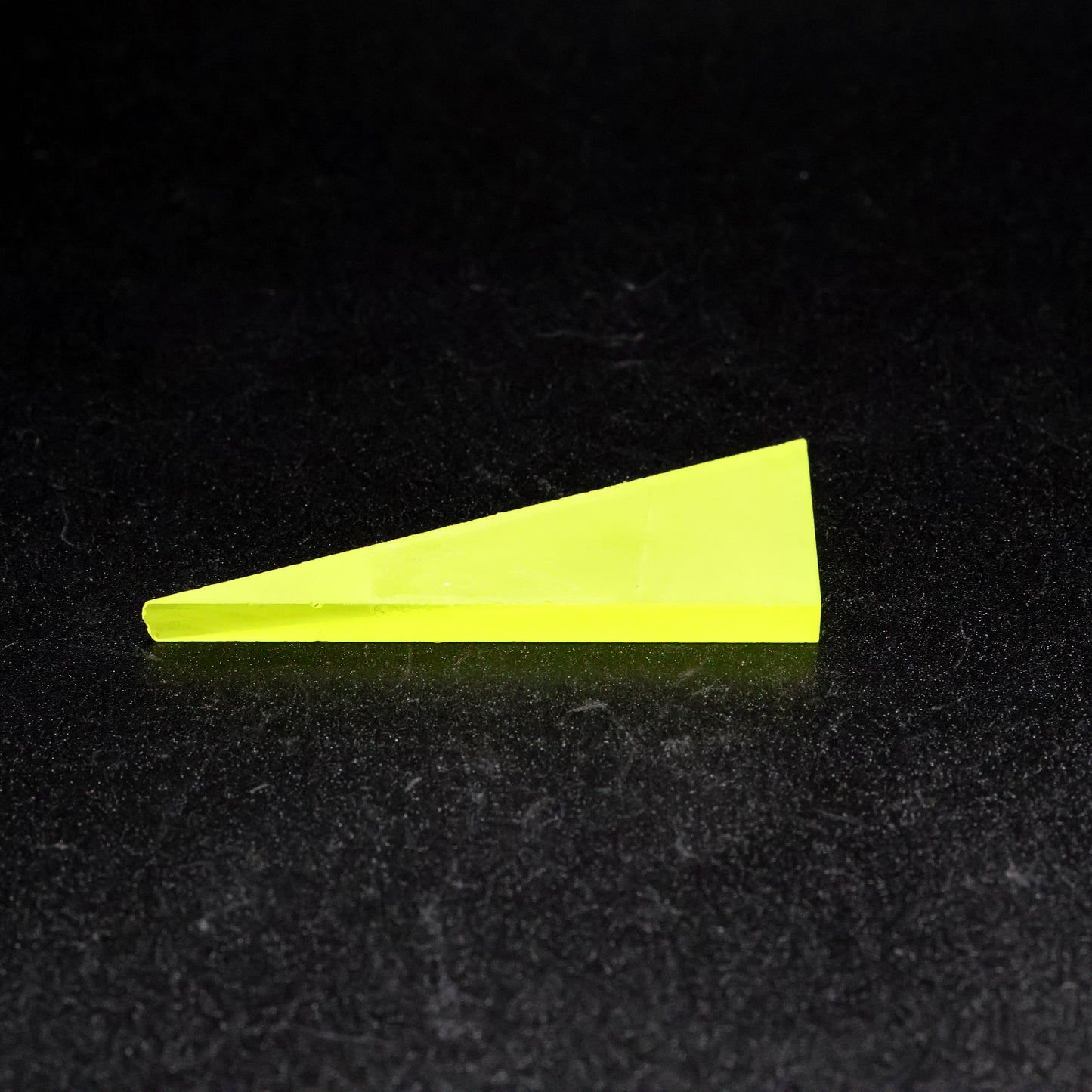 Day-Glow Yellow Gadolinium Aluminum Gallium Garnet (GAGG) Faceting Rough