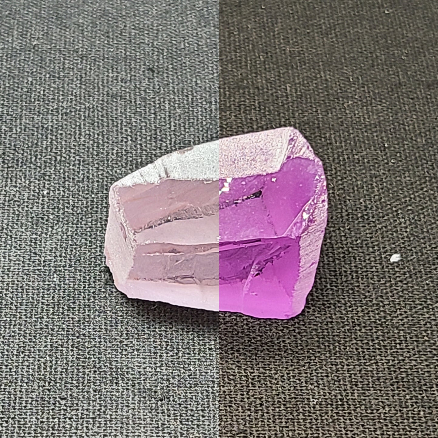 Color Changing Nanosital Synthetic Lab Created Faceting Rough for Gem Cutting - #115 - Various Sizes