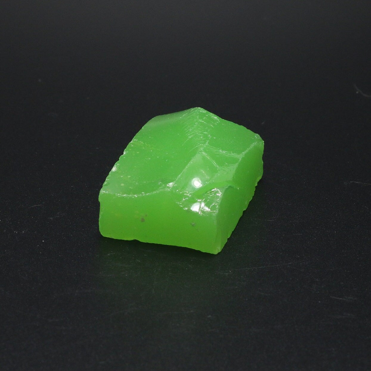 Light Kryptonite Opal Nanosital Synthetic Lab Created Faceting Rough for Gem Cutting - #0011/1 - Various Sizes