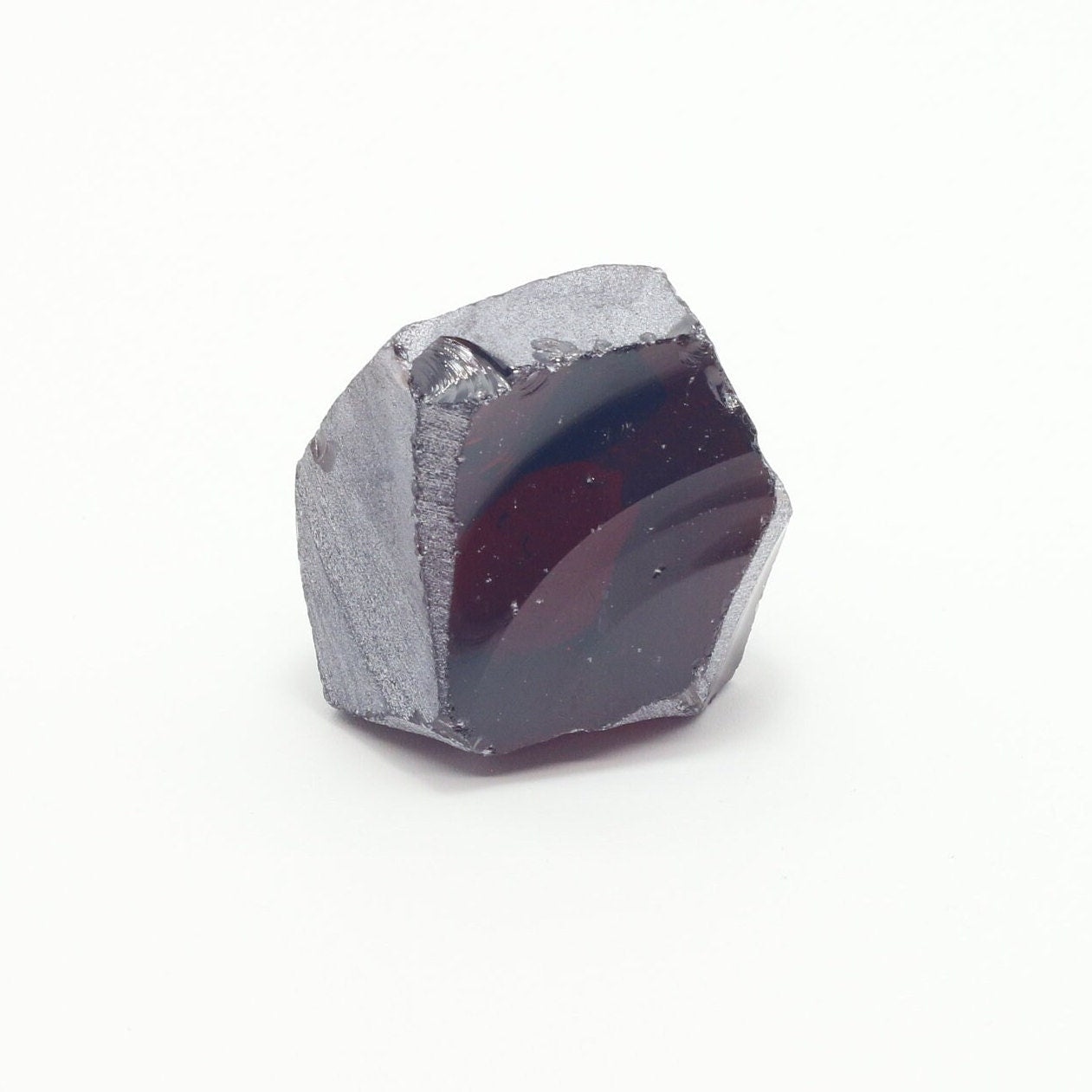 Cognac Garnet Nanosital Synthetic Lab Created Faceting Rough for Gem Cutting - #E-120 - Various Sizes