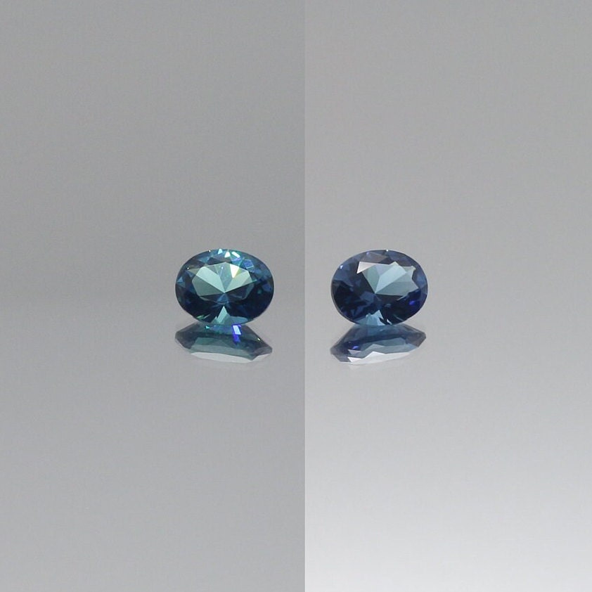 Color Changing Nanosital Synthetic Lab Created Faceting Rough for Gem Cutting - #E-158 - Various Sizes