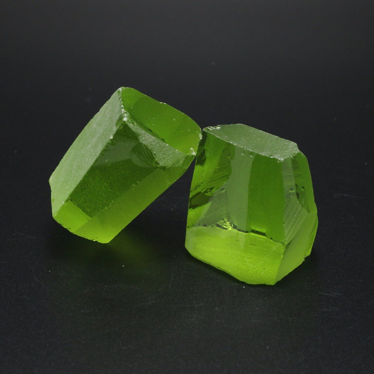 Limoncello (Lemon Quartz) Nanosital Synthetic Lab Created Faceting Rough for Gem Cutting - #B-3474 - Various Sizes
