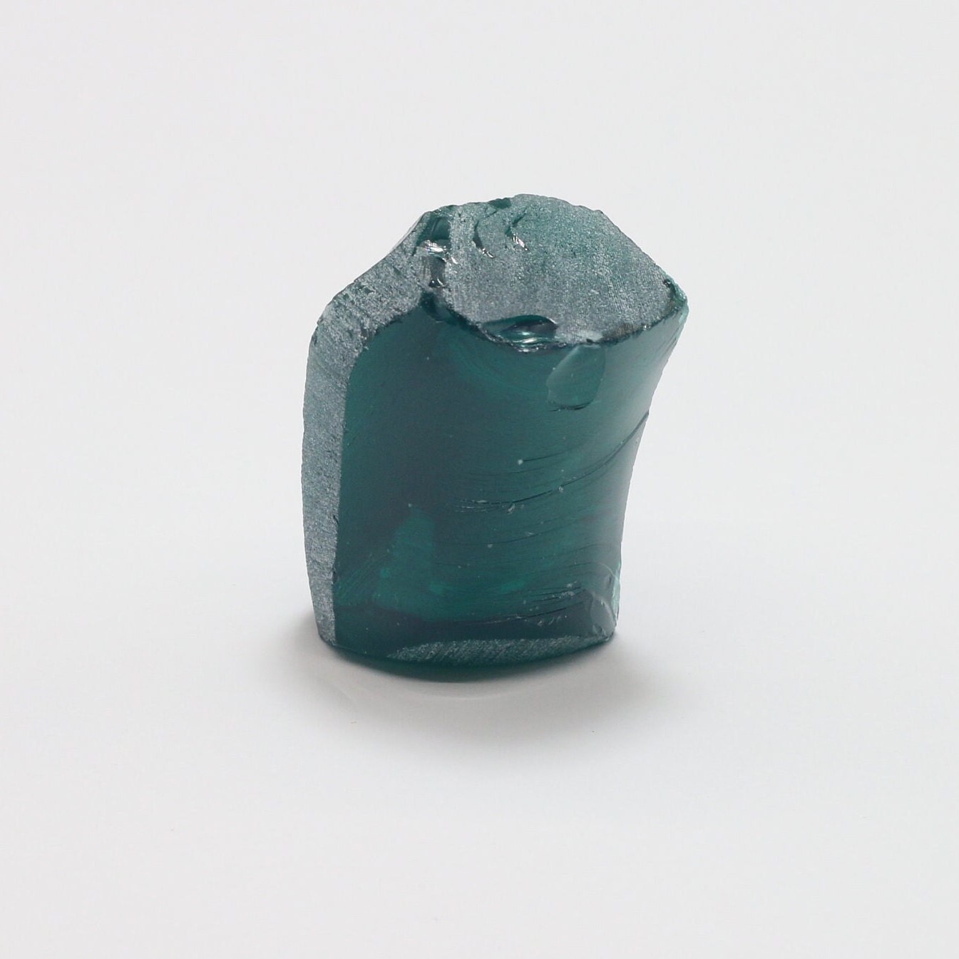 Mars Emerald Nanosital Synthetic Lab Created Faceting Rough for Gem Cutting - #C-204 - Various Sizes