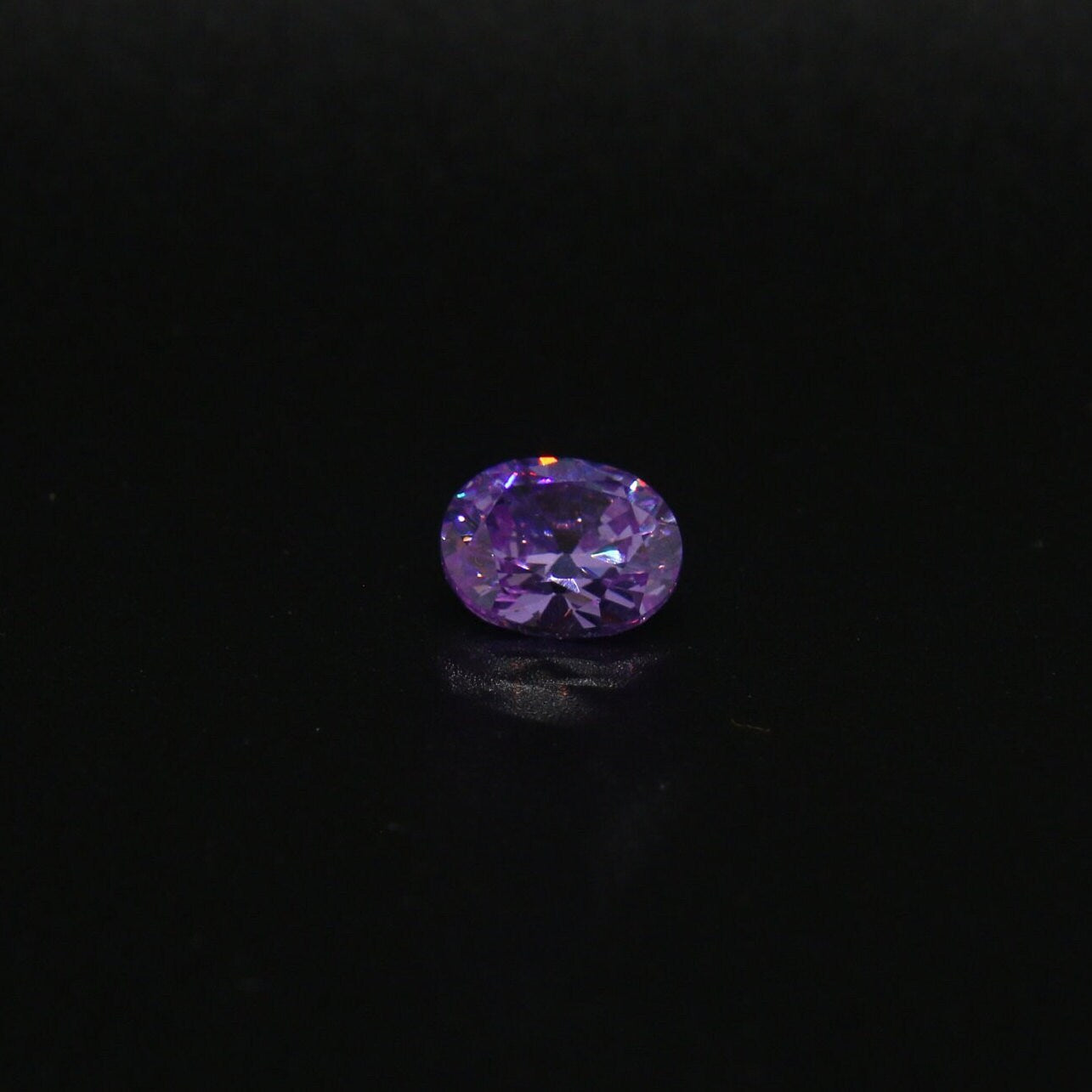 Lavender Cubic Zirconia Faceting Rough for Gem Cutting - Various Sizes