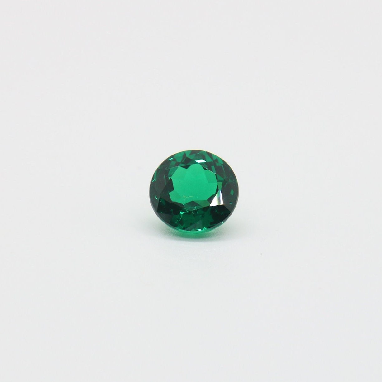 Emerald Cubic Zirconia Faceting Rough for Gem Cutting - Various Sizes