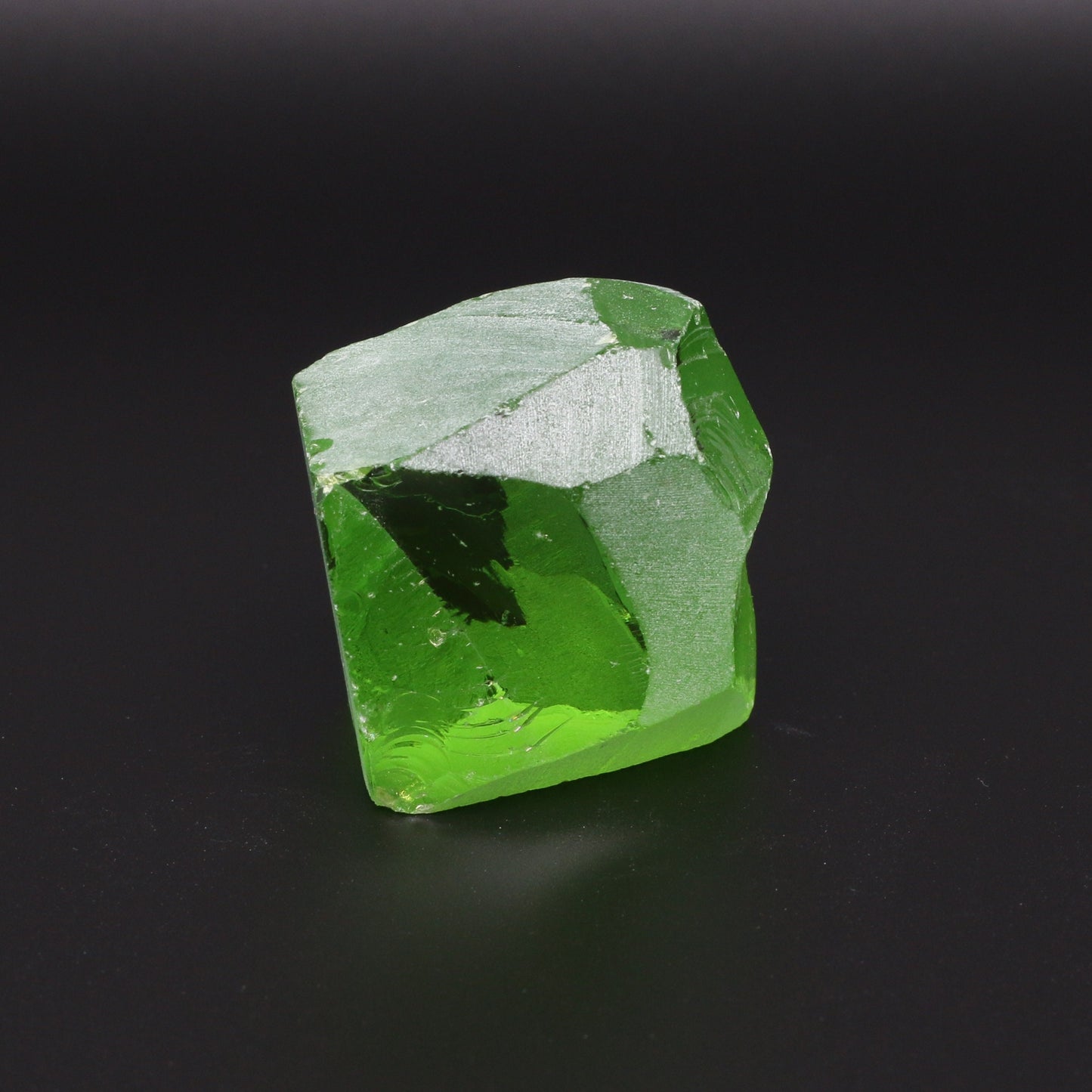 Dark Kryptonite Nanosital Synthetic Lab Created Faceting Rough for Gem Cutting - #B-1326 - Various Sizes