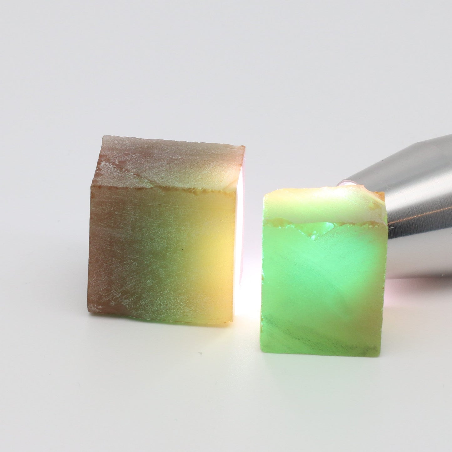Sweet Dreams Honey Opal Nanosital Synthetic Lab Created Faceting Rough for Gem Cutting - #500- Various Sizes