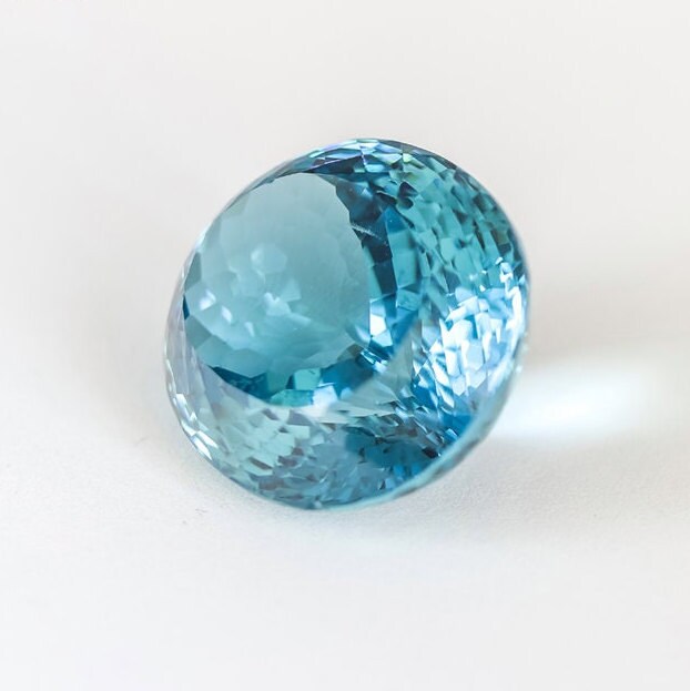 Sky Blue Topaz Nanosital Synthetic Lab Created Faceting Rough for Gem Cutting - #A-111 - Various Sizes