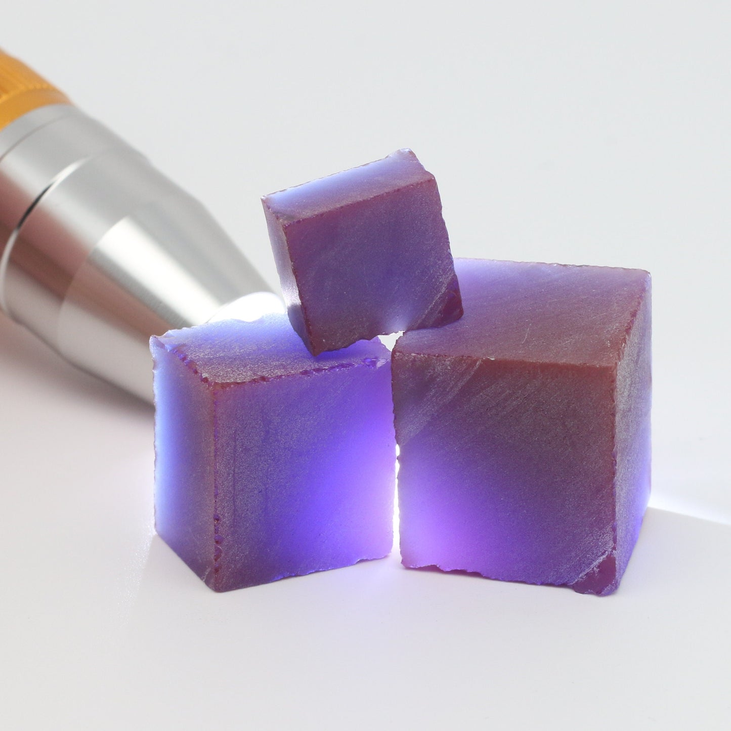 Sweet Dreams Nanosital Synthetic Lab Created Faceting Rough for Gem Cutting - #400 - Various Sizes
