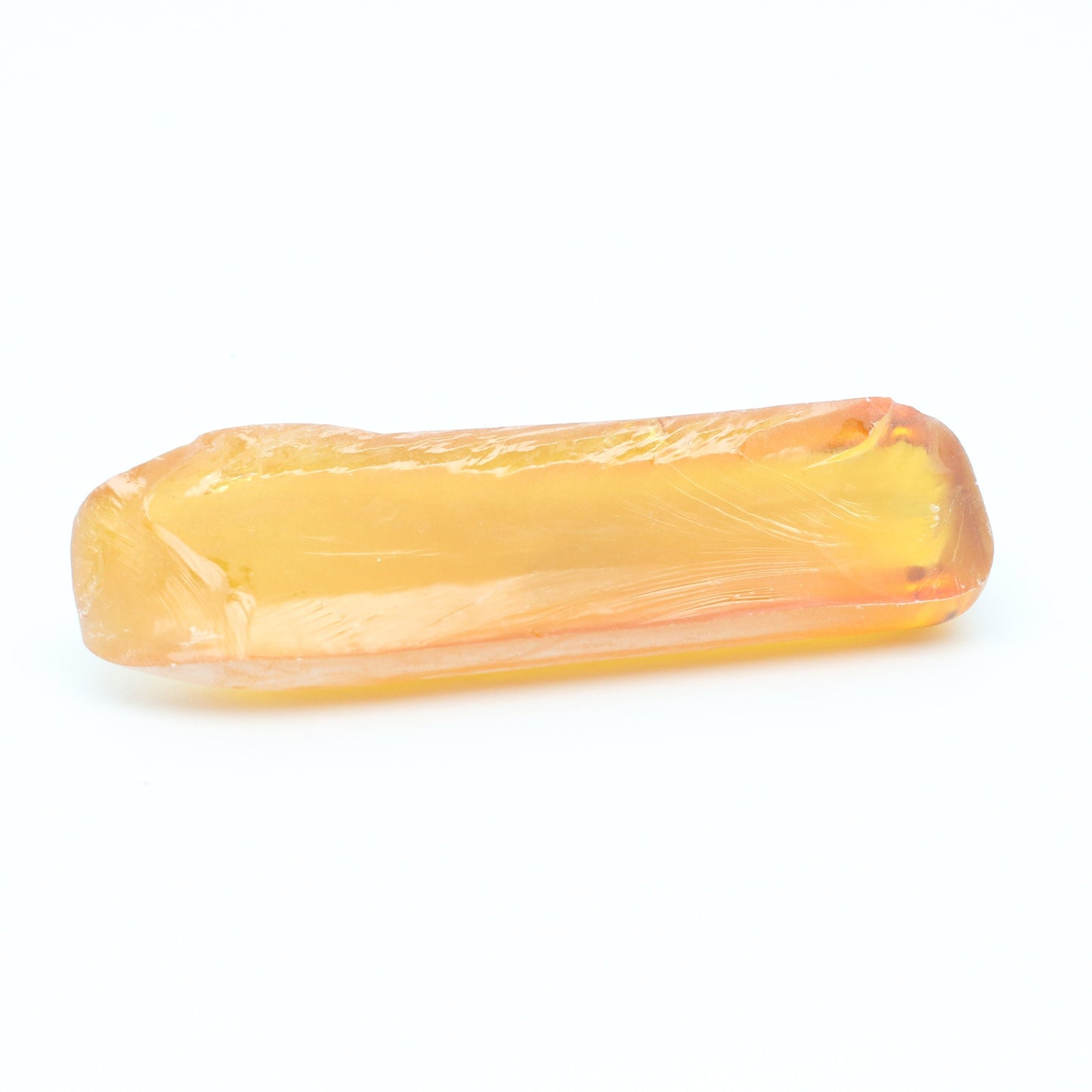 Djeva Gold #21SP Lab Created Corundum Sapphire Faceting Rough for Gem Cutting - DISCONTINUED - Various Sizes - Split Boule