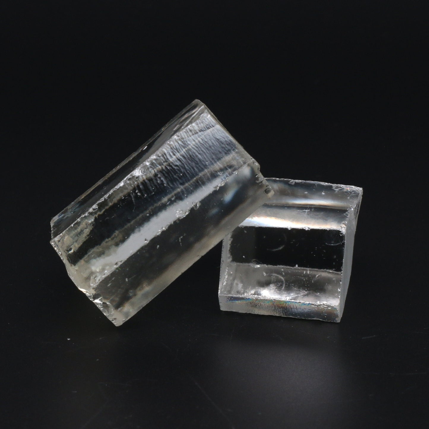 Lime Diamond Cubic Zirconia Faceting Rough for Gem Cutting - Various Sizes