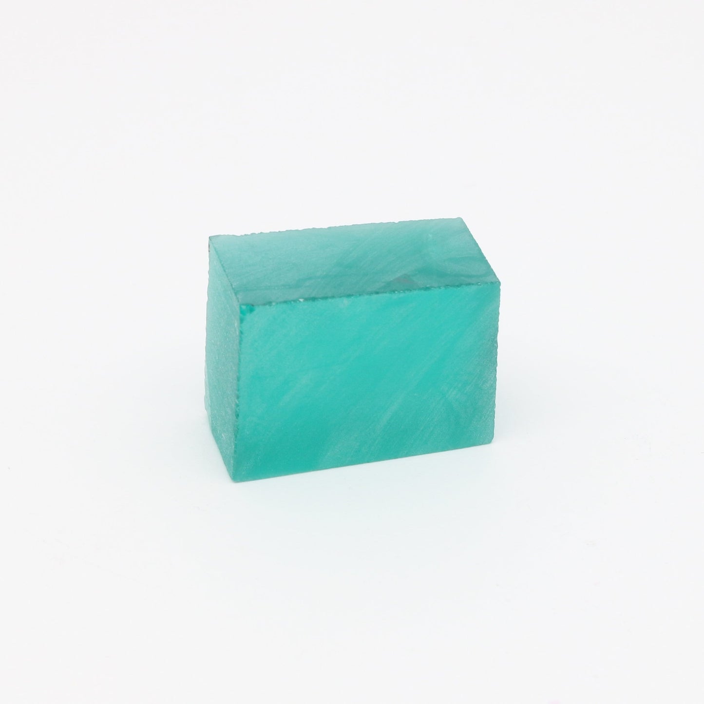 Light Emerald (Slightly Included) Nanosital Synthetic Lab Created Faceting Rough for Gem Cutting - #Z-0/4- Various Sizes