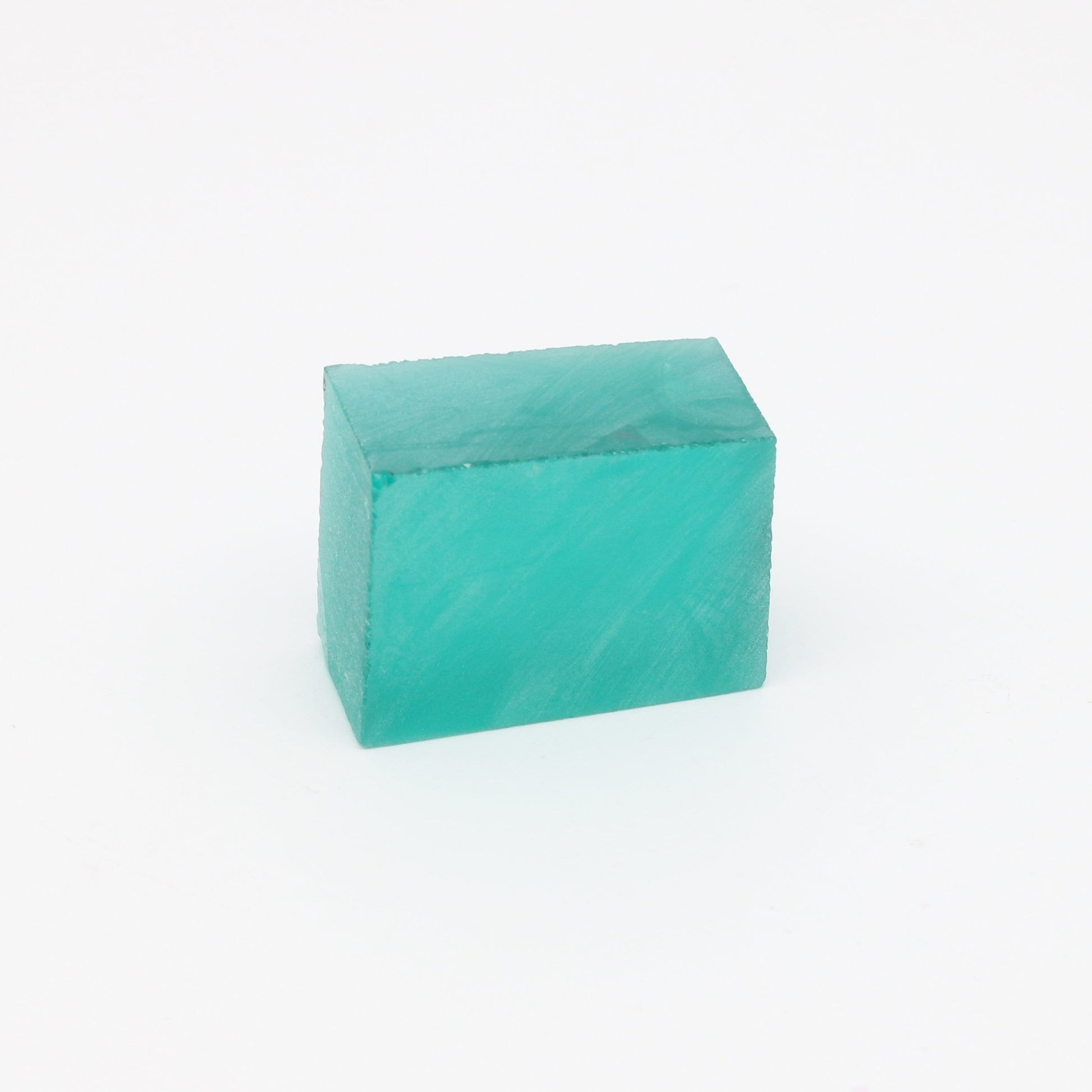 Light Emerald (Slightly Included) Nanosital Synthetic Lab Created Faceting Rough for Gem Cutting - #Z-0/4- Various Sizes