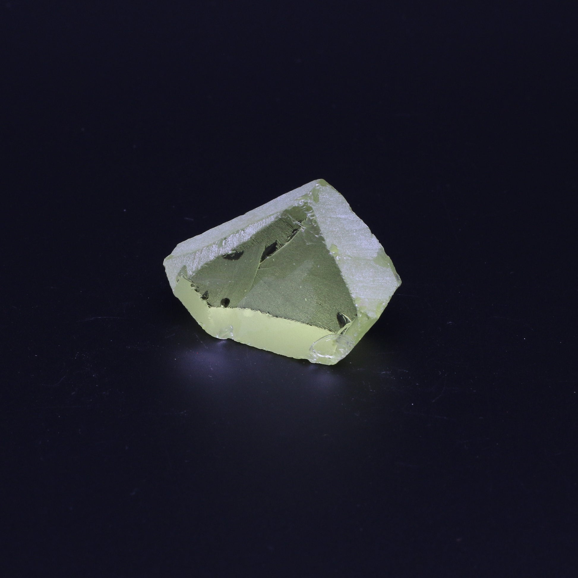 UV Reactive Nanosital #E-274 Synthetic Lab Created Faceting Rough for Gem Cutting - Various Sizes