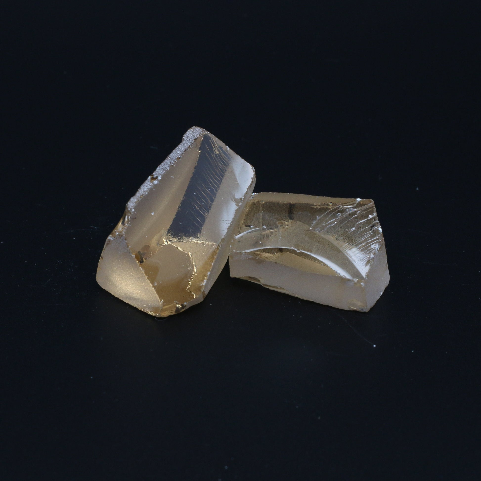 UV Reactive Nanosital #E-275 Synthetic Lab Created Faceting Rough for Gem Cutting - Various Sizes