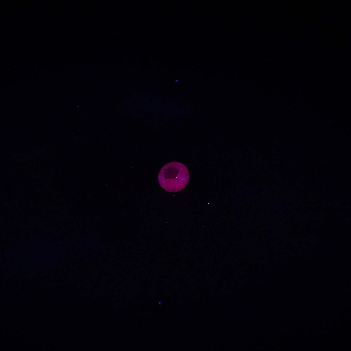 UV Reactive Nanosital #E-459 Synthetic Lab Created Faceting Rough for Gem Cutting - Various Sizes
