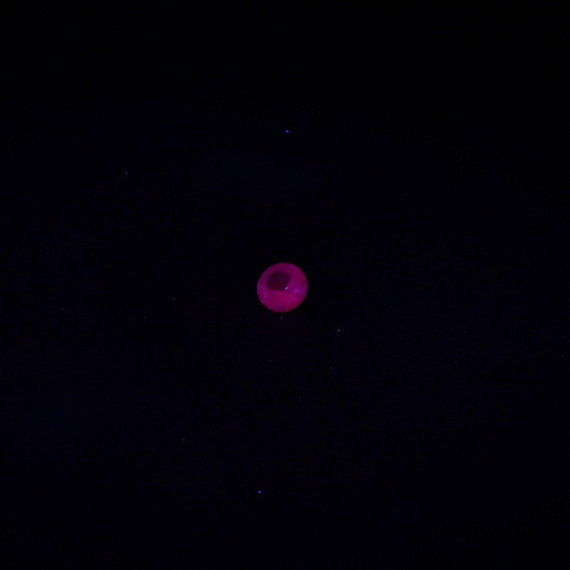 UV Reactive Nanosital #E-459 Synthetic Lab Created Faceting Rough for Gem Cutting - Various Sizes