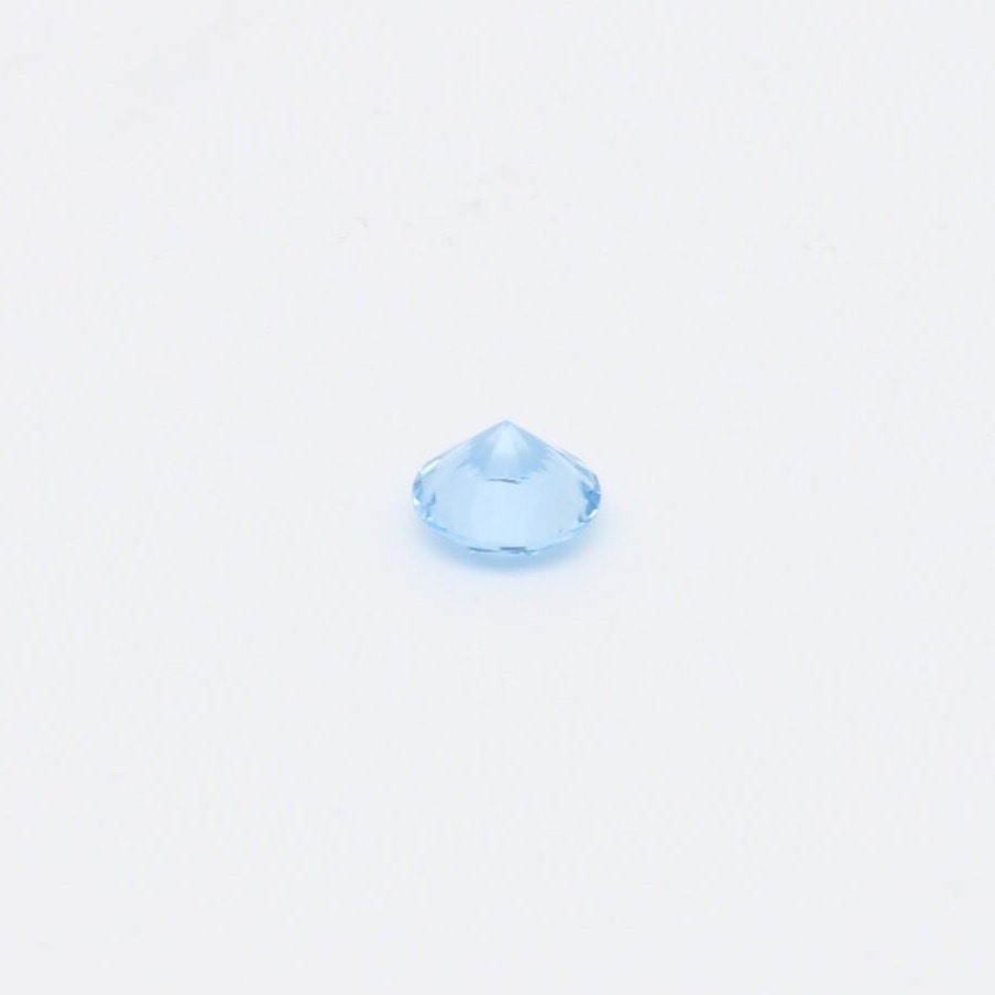Aquamarine Light Blue #104 Lab Created Spinel Faceting Rough for Gem Cutting - Various Sizes