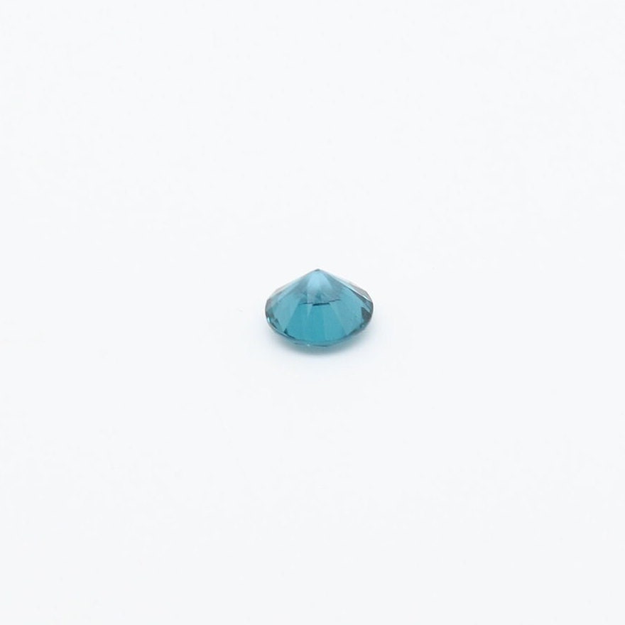 Zircon Green (Teal Color) #122-Djeva Lab Created Spinel Faceting Rough for Gem Cutting - Various Sizes