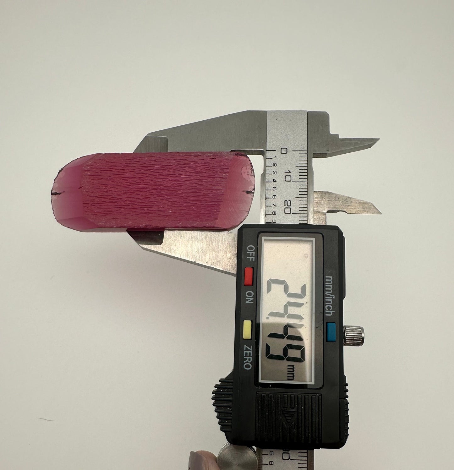 Hydrothermal Purple Beryl (Bixbite) - Grade A - Faceting Rough