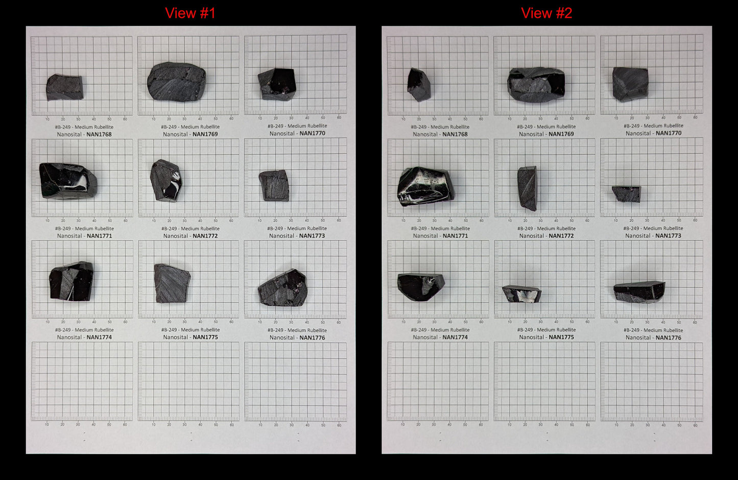 Medium Rubellite Nanosital Synthetic Lab Created Faceting Rough for Gem Cutting - #B-249 - Various Sizes