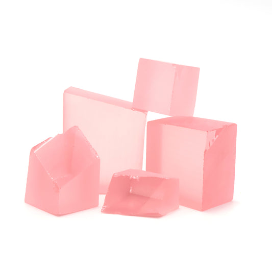 Morganite Pink Czochralski Pulled Sapphire - Grade A - Faceting Rough