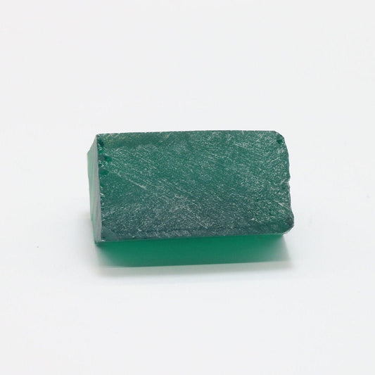 Nanosital Simulated Light Emerald Lab Created Faceting Rough for Gem Cutting - #0/3 - Various Sizes #BEGIN