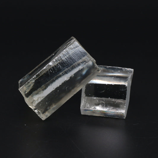 Lime Diamond Cubic Zirconia Faceting Rough for Gem Cutting - Various Sizes #BEGIN