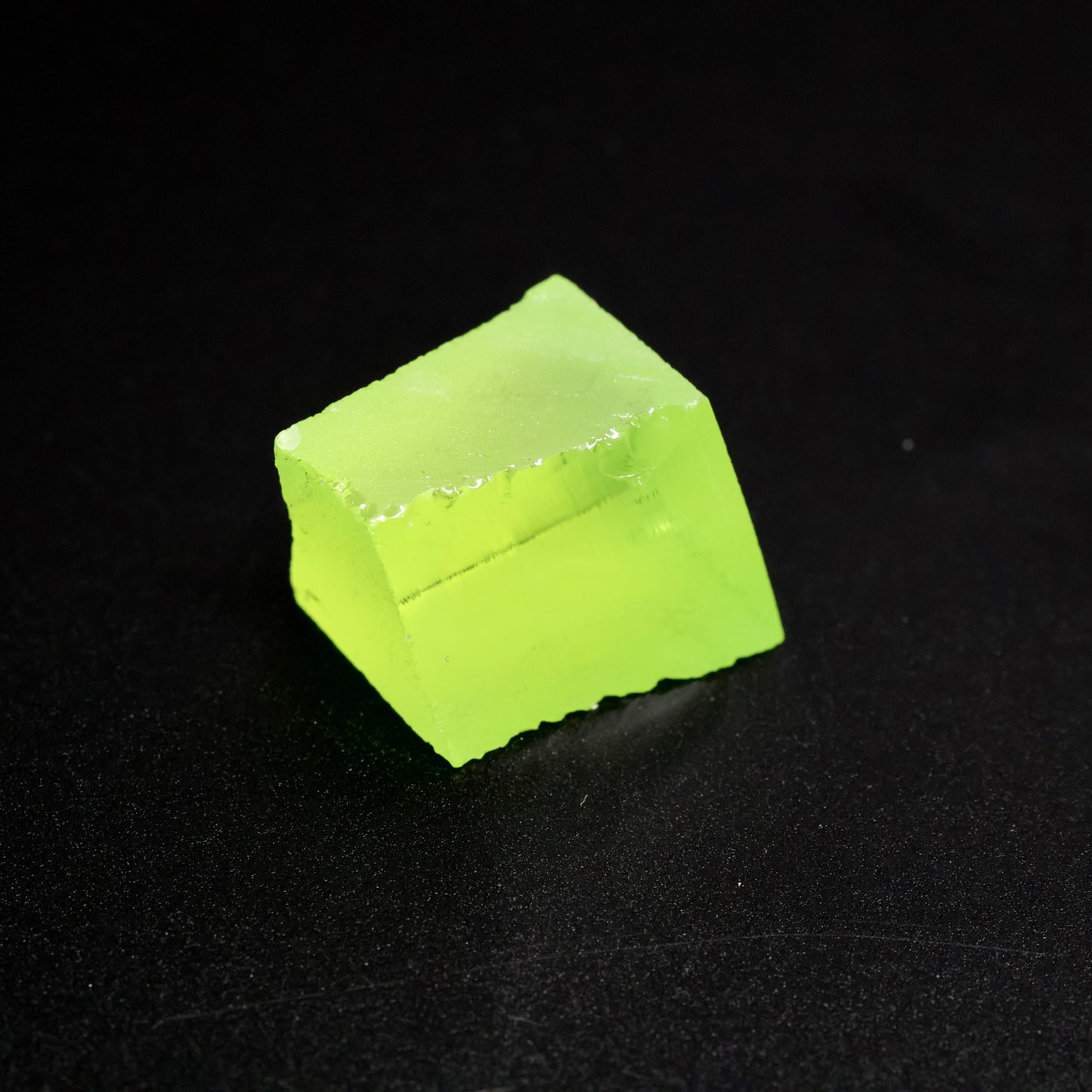 Lab-Grown LuAG Garnet – Intense UV Reactive Gemstone Rough