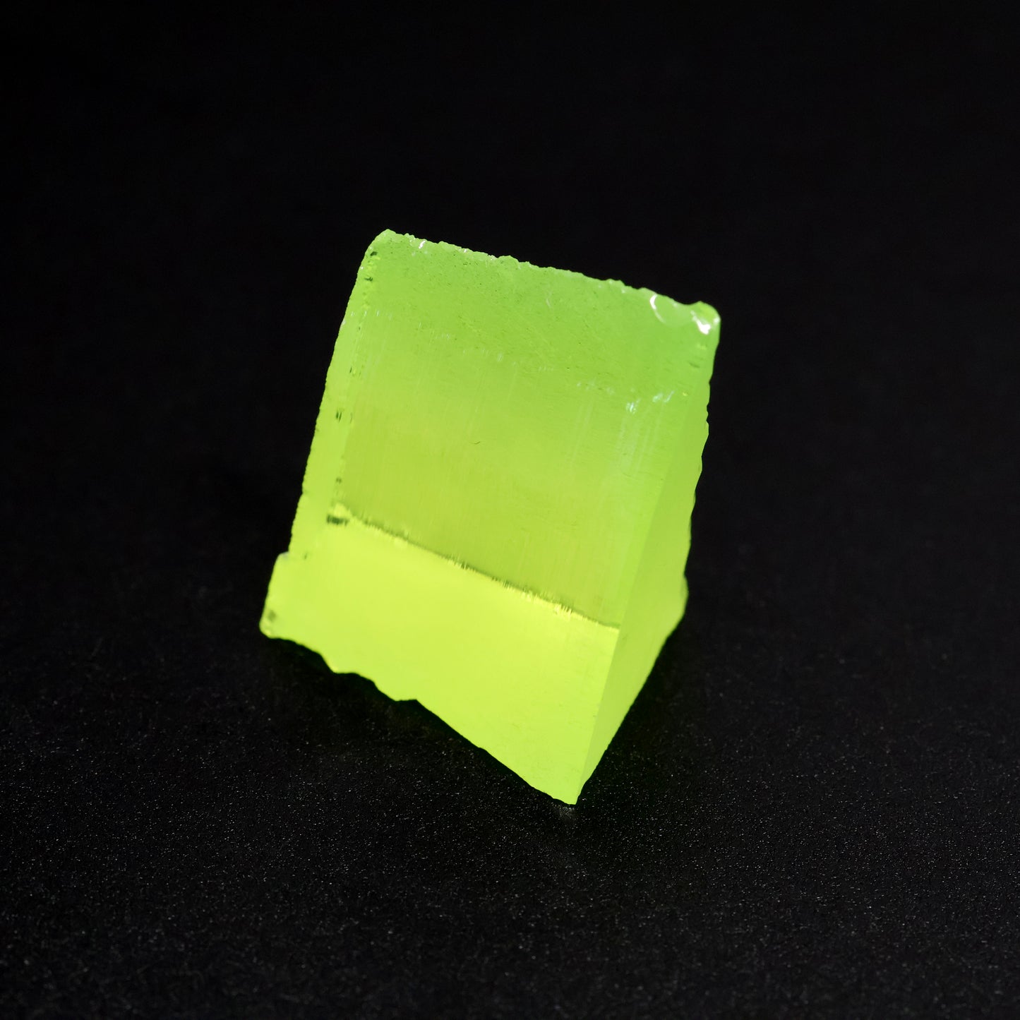 Lab-Grown LuAG Garnet – Intense UV Reactive Gemstone Rough