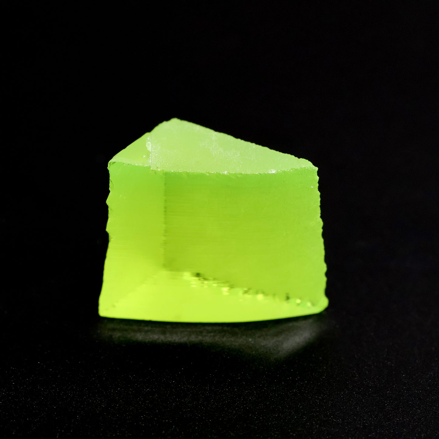 Lab-Grown LuAG Garnet – Intense UV Reactive Gemstone Rough
