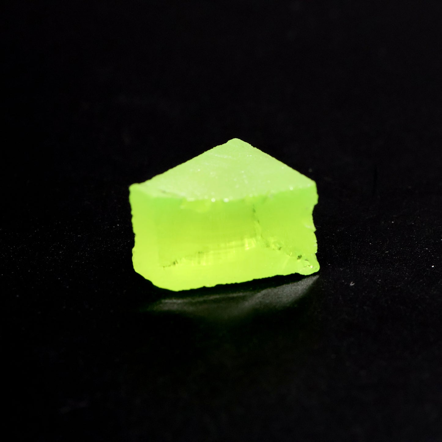 Lab-Grown LuAG Garnet – Intense UV Reactive Gemstone Rough