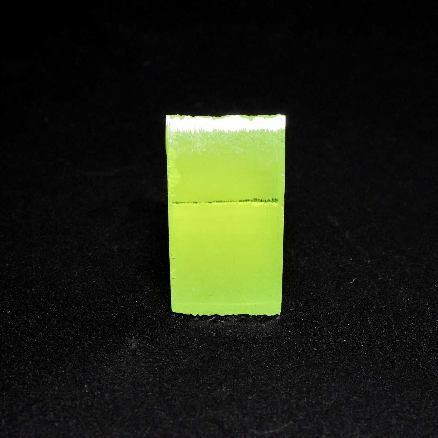 Lab-Grown LuAG Garnet – Intense UV Reactive Gemstone Rough