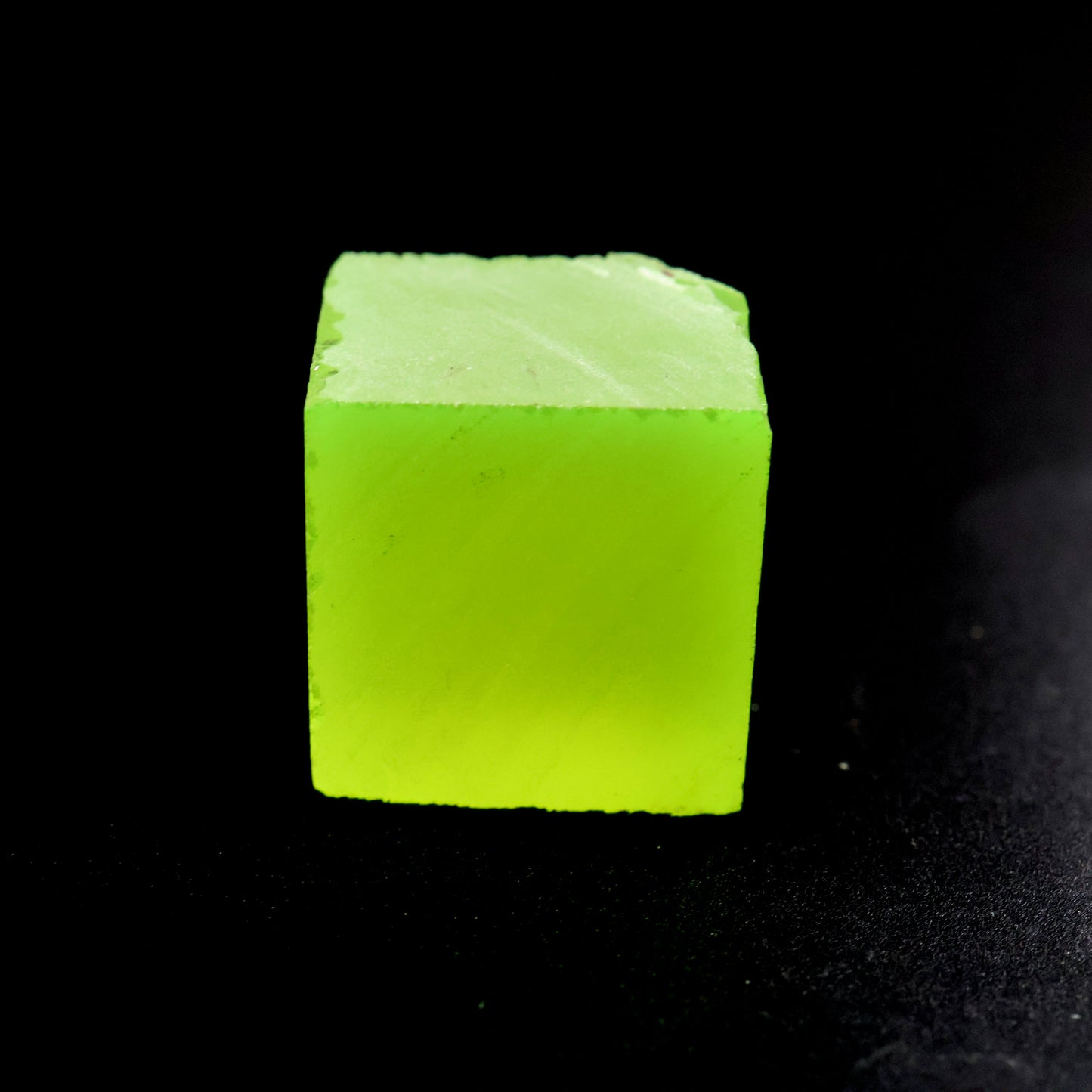 Lab-Grown LuAG Garnet – Intense UV Reactive Gemstone Rough