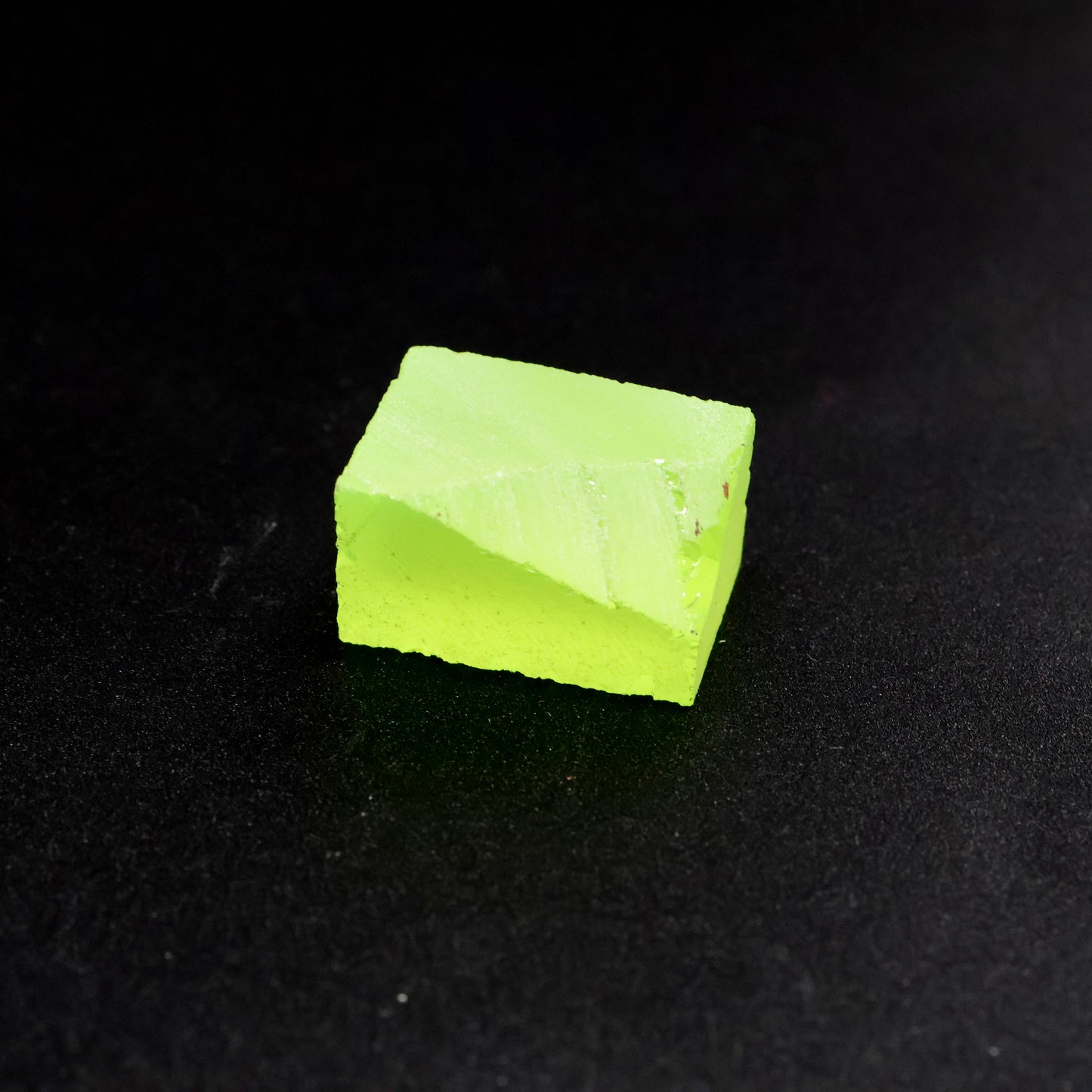 Lab-Grown LuAG Garnet – Intense UV Reactive Gemstone Rough